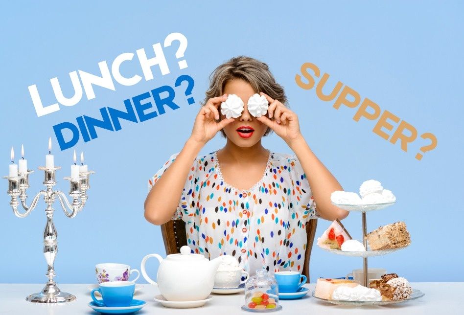 ���������� � ��������� ����� � �����: lunch, dinner � ��� ����� supper