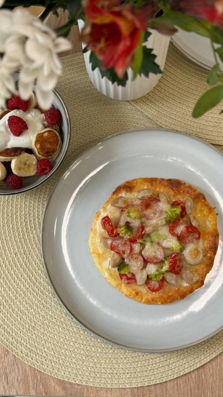 Завтрак мечты: творожные мини-пиццы для всей семьи