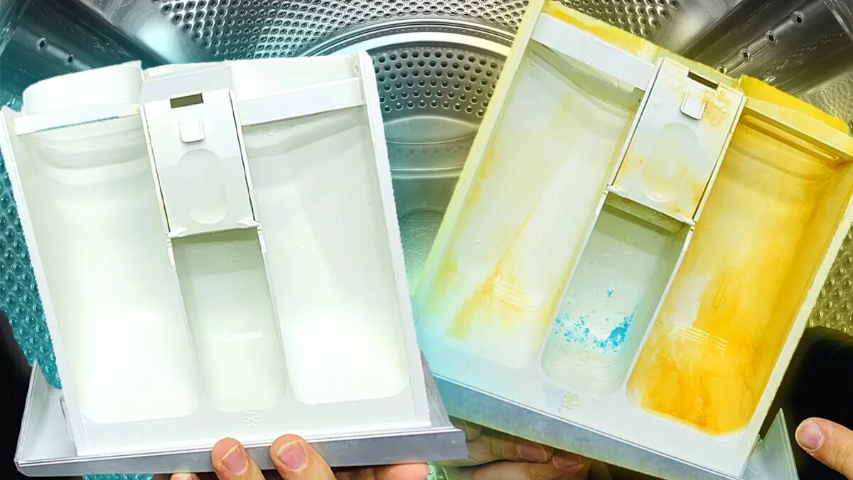 Эффективная борьба с налетом: как легко очистить лоток стиральной машины