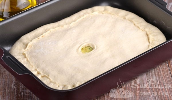 Нежное дрожжевое тесто для вкуснейшего пирога с грибами и картошкой