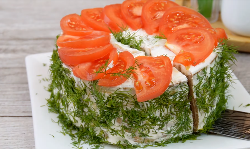 Восхитительный закусочный торт: новый гастрономический хит