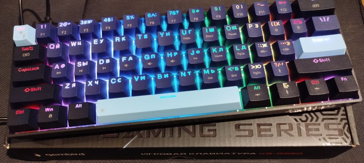 ��������� ���������� �������: ������� ���������� Gembird KB-G860