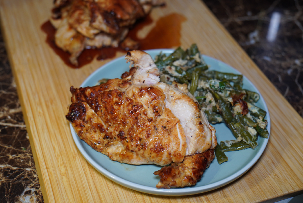 Куриная грудка в медово-горчичном маринаде: лучший рецепт для ужина