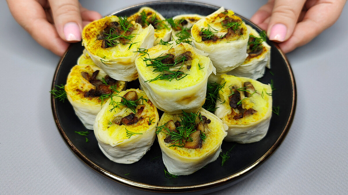 Вкусная закуска из грибов и картофеля, которая украсит любой стол