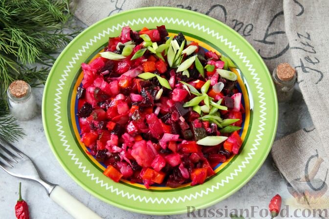 Винегрет с изюминкой: новые рецепты на ваш стол