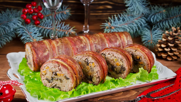 Запеченный рулет из индейки: Кулинарное чудо, которое удивит ваших гостей