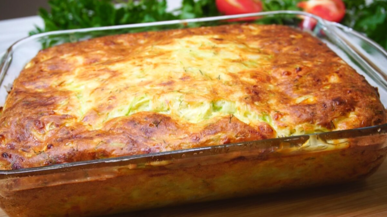 Нежная запеканка за считанные минуты