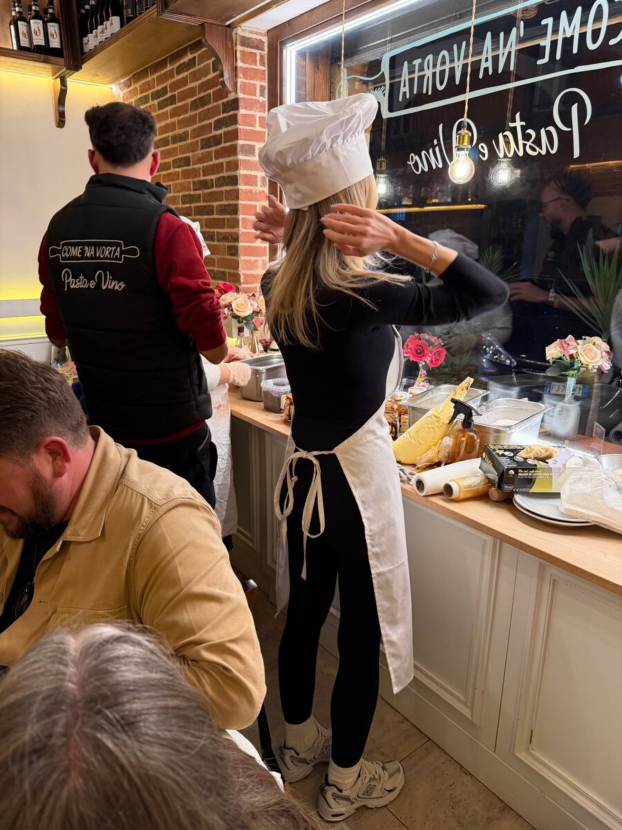 Идеальное тирамису: Вечер 8 марта в Риме