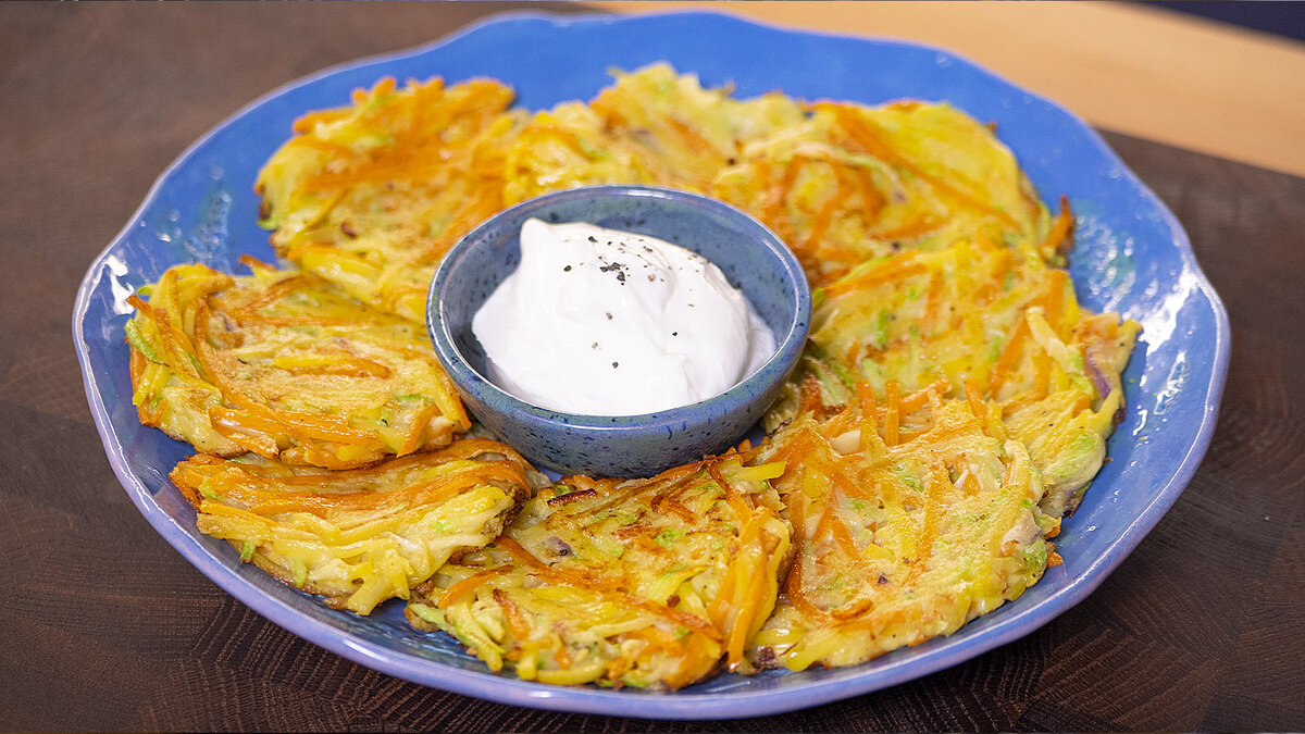Быстрые и вкусные оладьи из овощей, которые влюбят вас с первого укуса