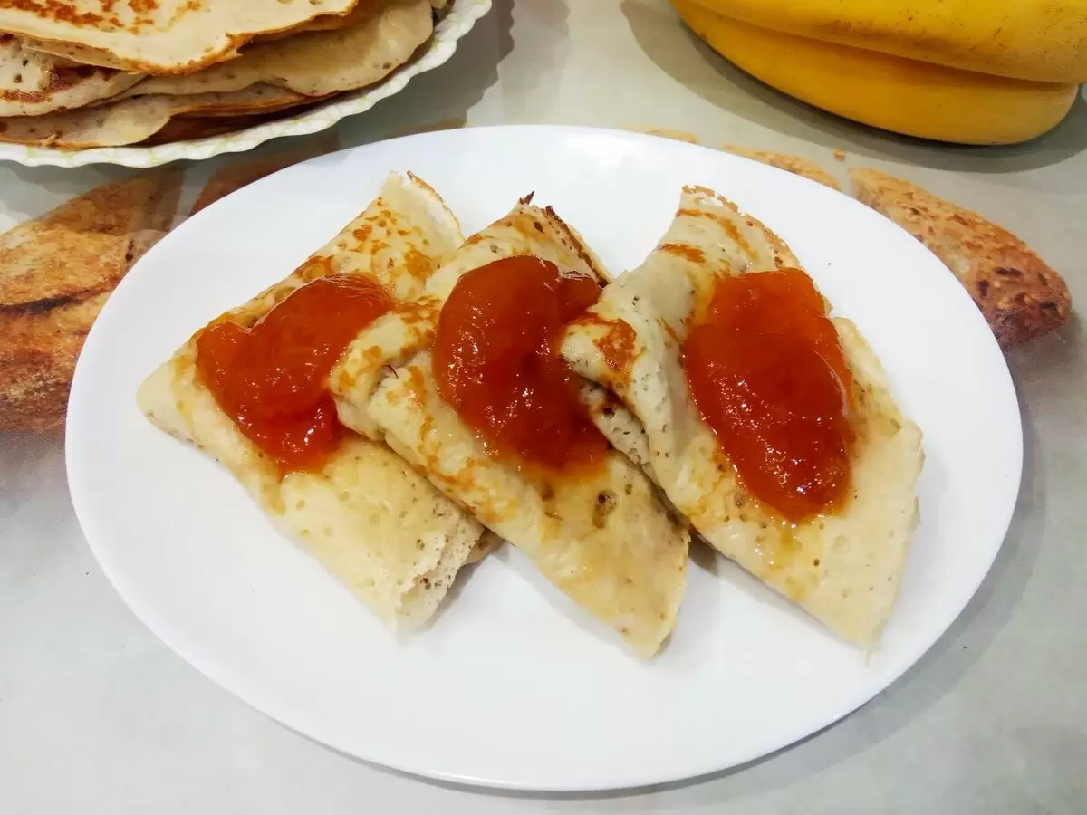 Нежные блины из дрожжевого теста с бананами: идеальный завтрак для всей семьи