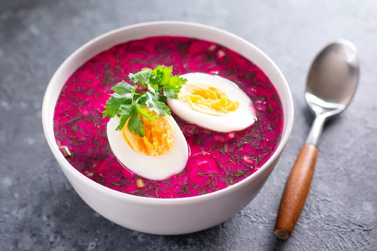 Летнее освежение в тарелке