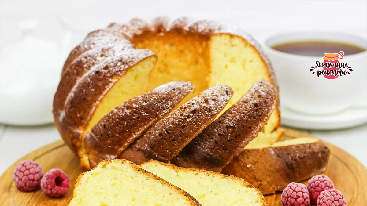 Легкий и воздушный творожный кекс: просто и вкусно