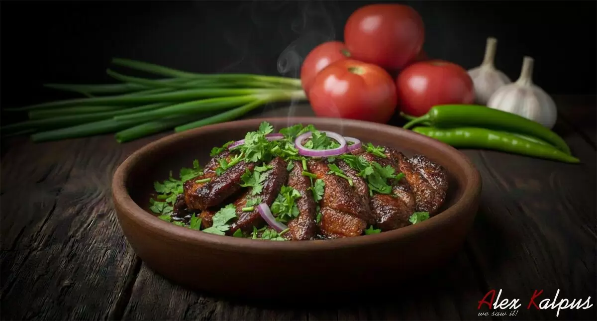 Говядина, жареная в вине: откройте грузинскую кулинарную тайну
