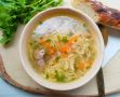 Наслаждение в каждой ложке: волшебный суп с потрошками на домашней курице