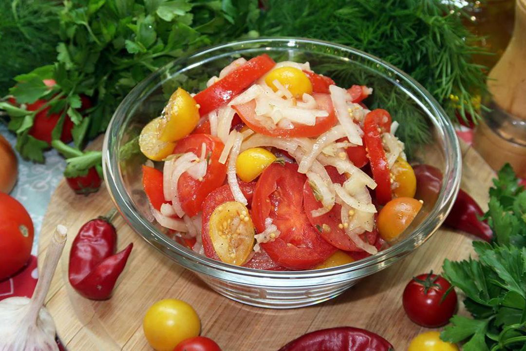 Маринованные помидоры быстрого приготовления